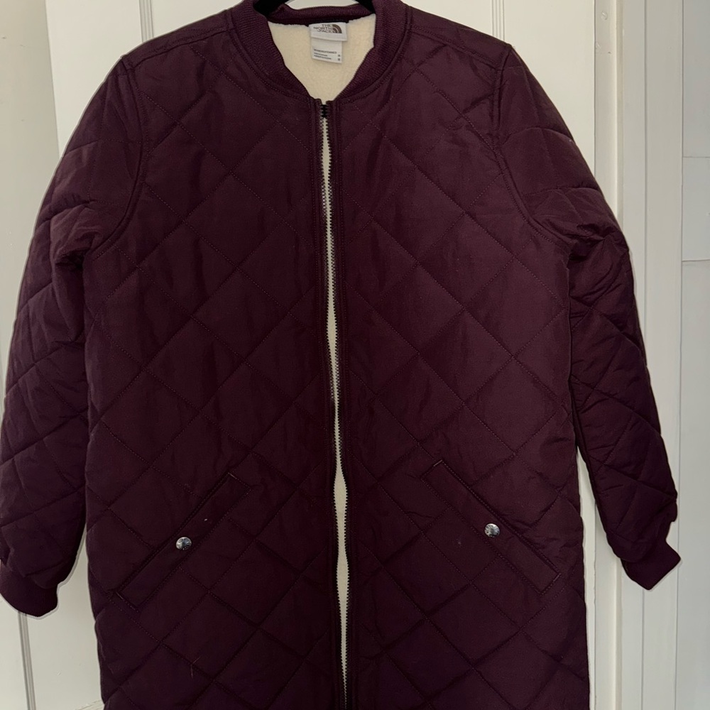 women’s quilted NORTH FACE parka